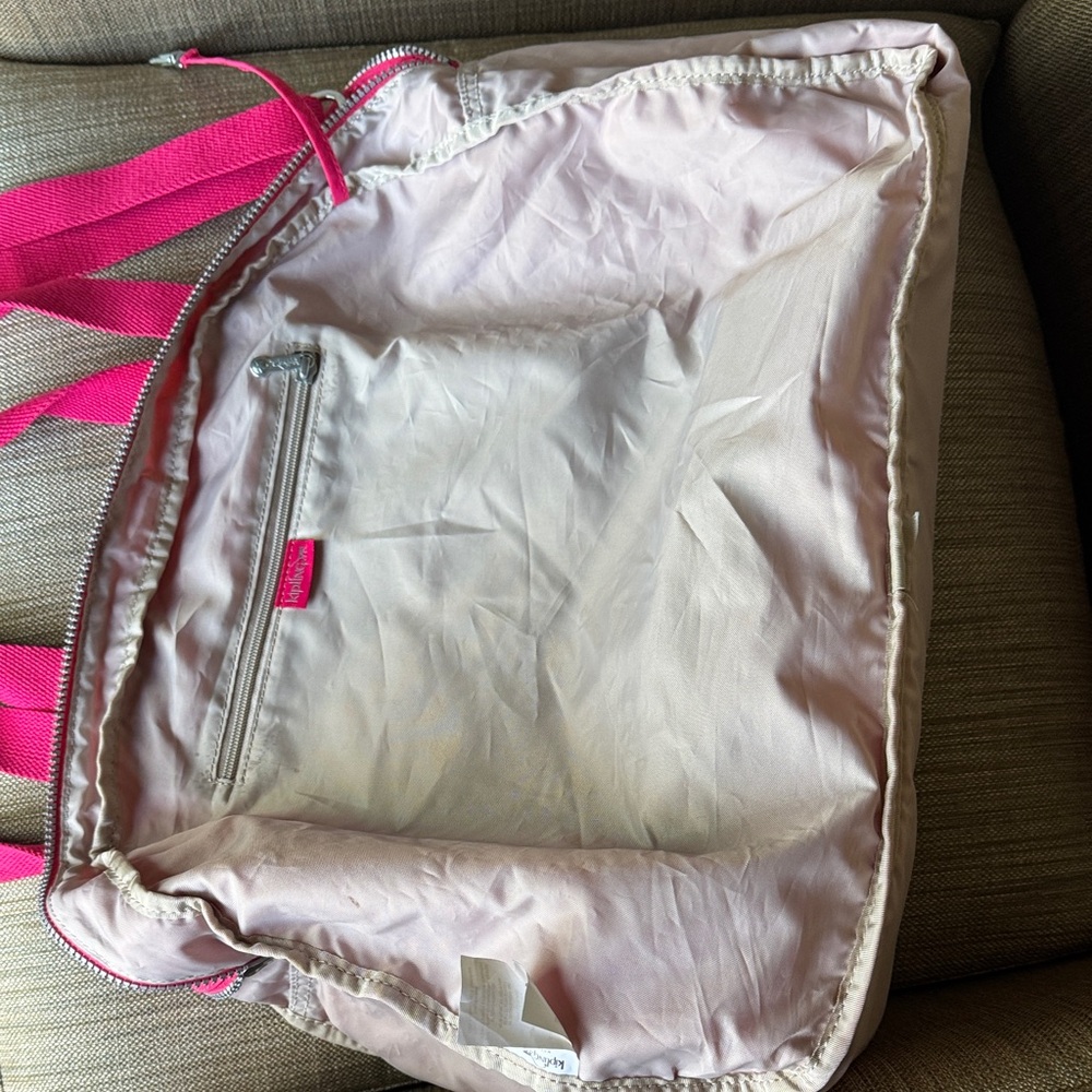 Kipling Hot Pink Travel Bag - Picture 5 of 10